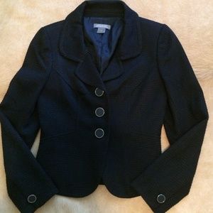 Pretty Black Tweed Jacket